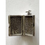 Pendant Silver Charmed Book Of Shadows 